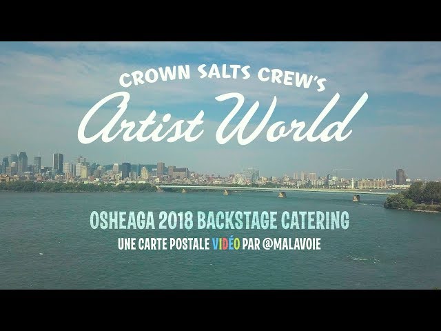 Osheaga Backstage Catering 2018