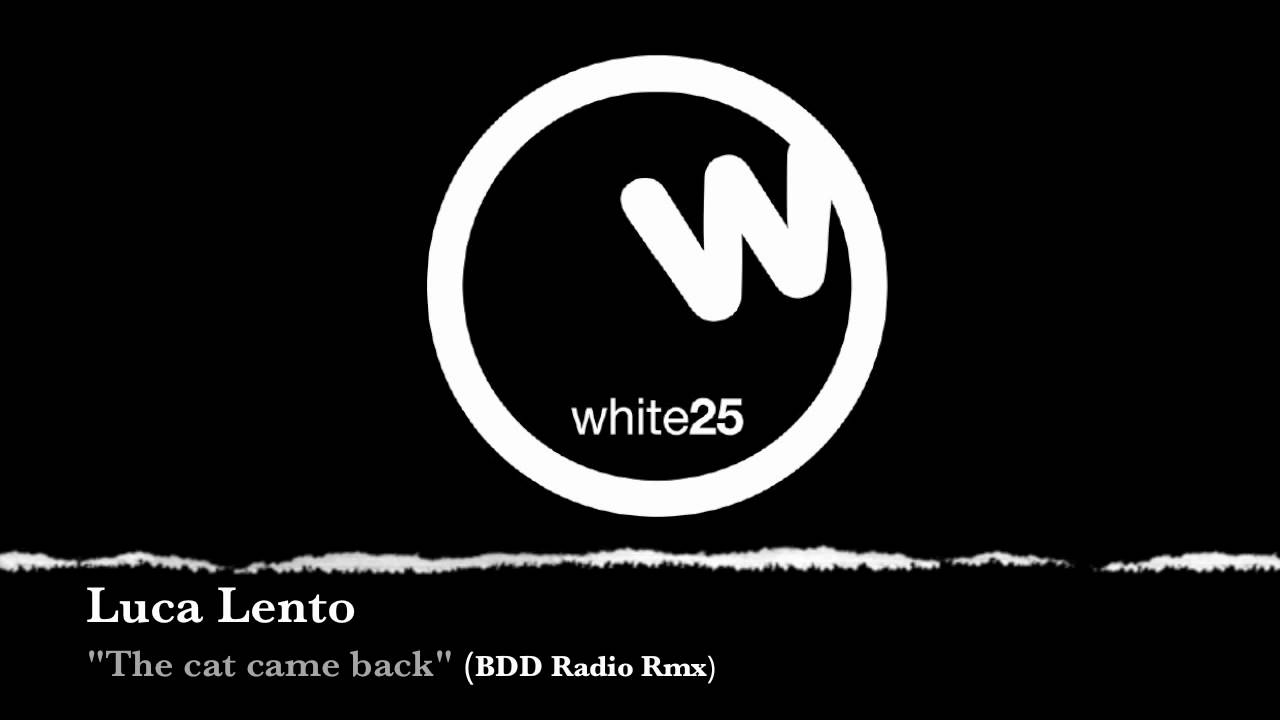 luca lento the cat came back bdd remix luca lento the cat came back bdd remix