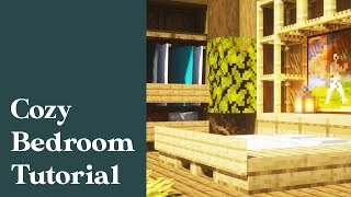 Minecraft Interior Tutorial: Cozy Bedroom 🛏️