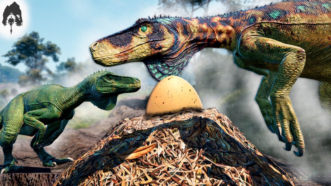 The Isle - Saindo Do OVO! Invadiram Nosso NINHO!! JAVALI SALVOU TODOS?