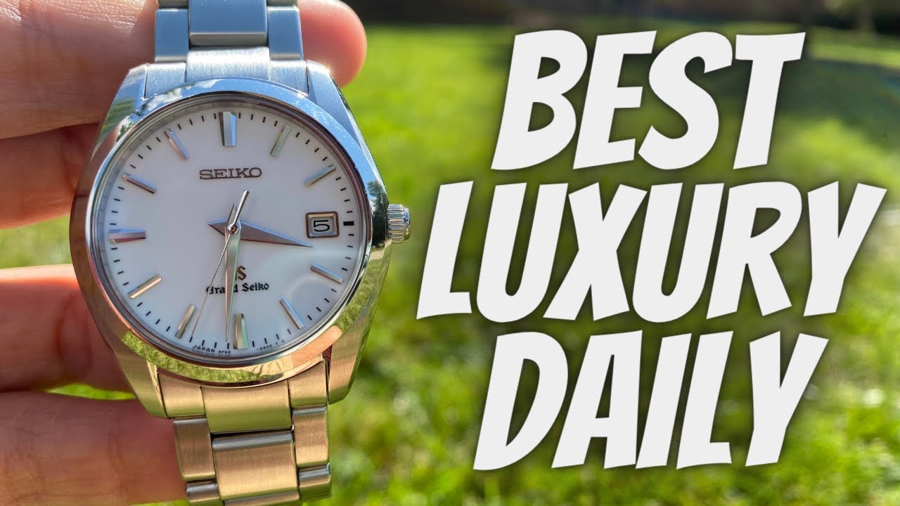 The Absolute Best Daily Luxury Watch | Grand Seiko SBGX059 Review - YouTube