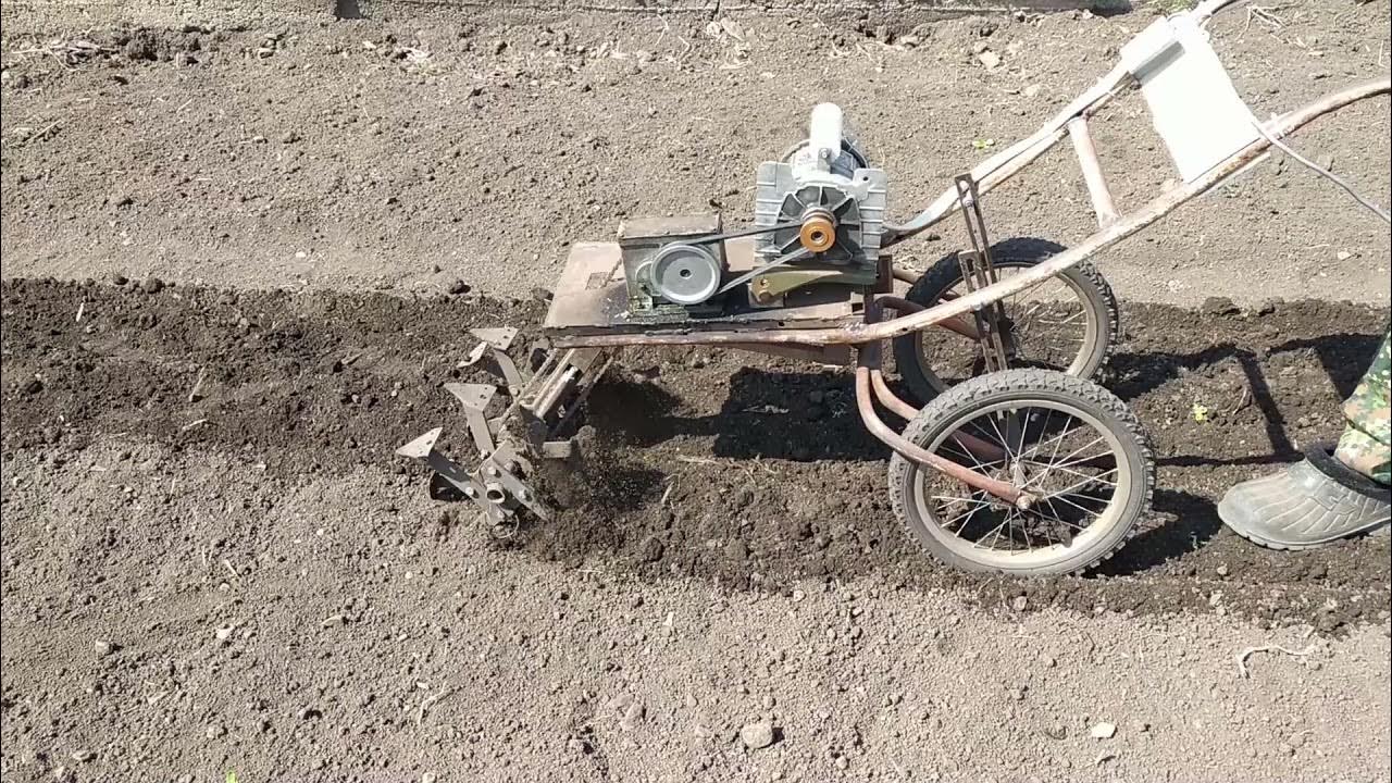 Пахалка в огород из металлолома. - YouTube