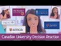 Canadian university decision reactions mac health sci and ibiomed queens uoft waterloo trent