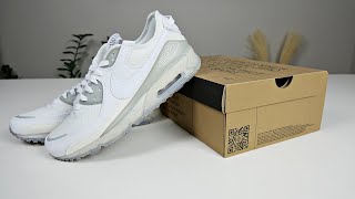 Unboxing/Reviewing The Nike Air Max Terrascape 90 Triple White (On Feet)