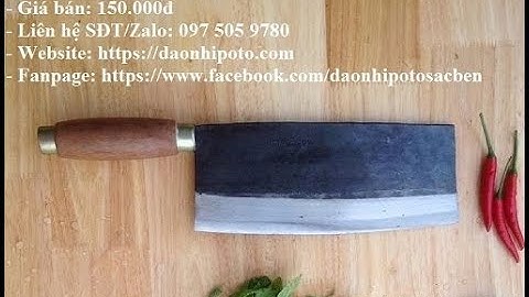 Dao mèo được rèn từ thép nhíp ô tô là bộ dao nhà bếp tuyệt vời nhất