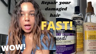 Using Aunt Jackies Hair Products For Dry Colour Damaged Wavy Hair Try & Review Does It Work?