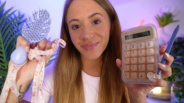 ASMR Measuring, Drawing, & Hairbrushing In Class (writing, typing, personal attention)