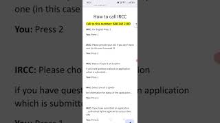 Celebrity How to Call IRCC FOR SOWP IN 40 SECONDS - STEP BY STEP PROCESS Profile