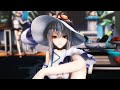 【アークナイツMMD】ジャンキーナイトタウンオーケストラ(Skadi-Swimwear)