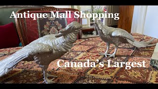 Antique Mall Shopping (Canada's Largest) Part I   #Vintage #FrenchCountry #ArtDeco #HomeDecor