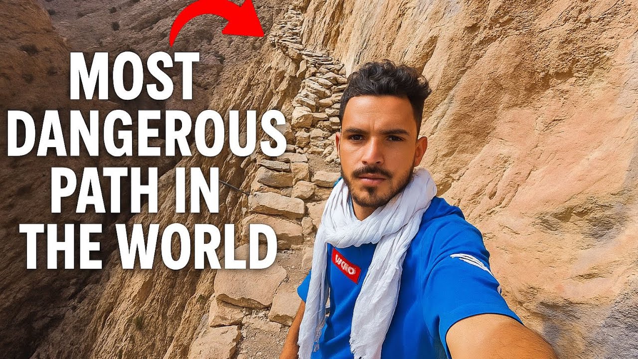 الجزء الخامس من رحلتي في المغرب🇲🇦 رحلتي الى اخطر ممر في العالم😱