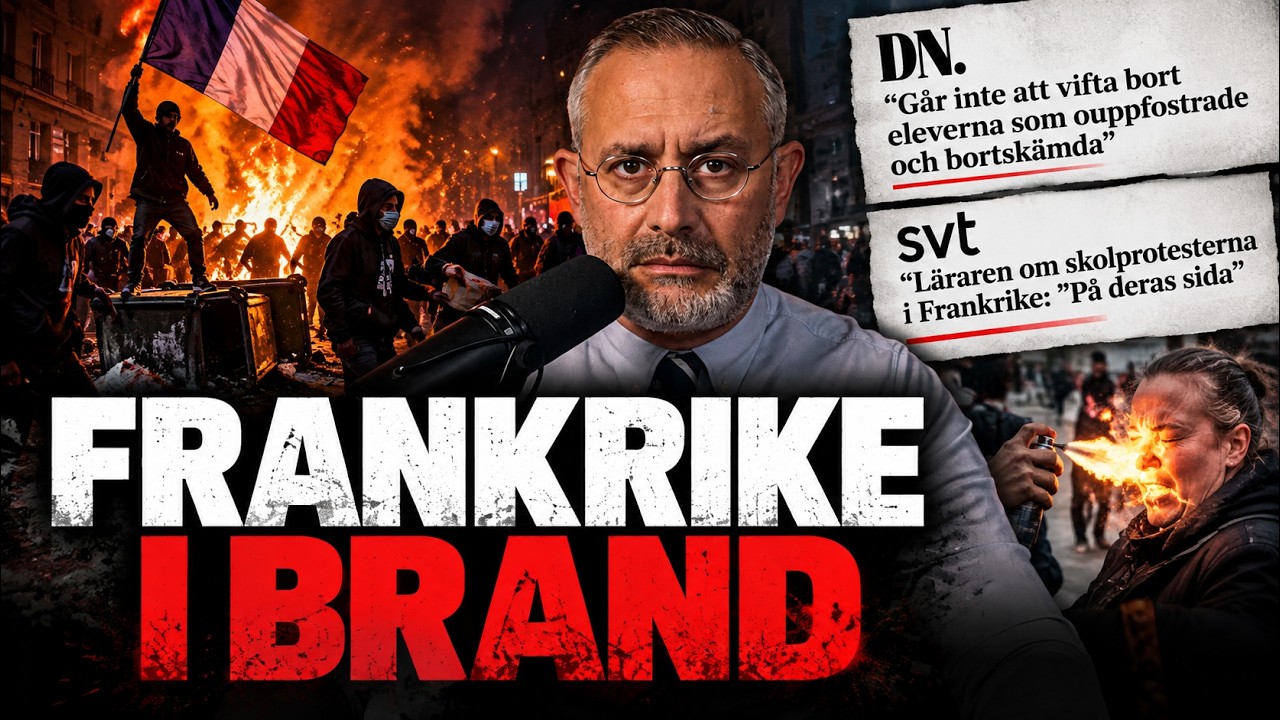 Vive la France! Islamovänstern tar över Frankrike!