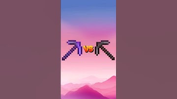 Enchanted Netherite Pickaxe vs Minecraft weapons and tools #minecraft #tools #shorts