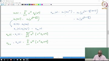 Spectral Analysis of Filter Bank (Part-1) #swayamprabha #ch19