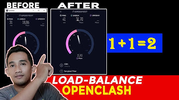 ATUR LOAD BALANCE DI OPENCLASH, INTERNET JADI TAMBAH KENCENG