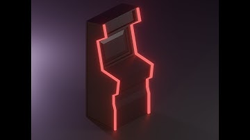 Blender Tutorial: Low Poly Arcade Machine