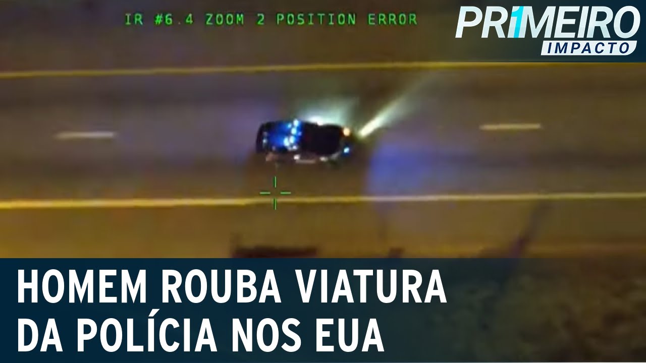 Homem rompe bloqueio da polícia com carro do Luxemburgo. Achava