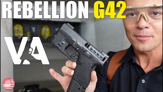 Valentine Arms Rebellion Glock 42 Review (BEST 380 Pistol Just Got BETTER)