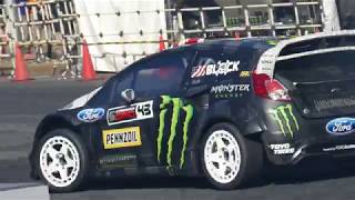 【4K】Ken Block’s DEMO RUN in TOKYO autosalon 2018