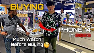 Finally Buying iPhone 14 in 2023😍Watch Before You Buy Iphone 😭|iPhone 14 0% DP & Interest