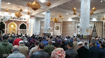 (وَمَا یَسۡتَوِی ٱلۡبَحۡرَانِ) تلاوة مؤثرة من صلاة العشاء للشيخ ميثم القيسي في جامع خالد بن الوليد