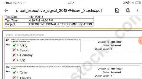 DFCCIL Signal and Telecommunication Previous Year Question Paper