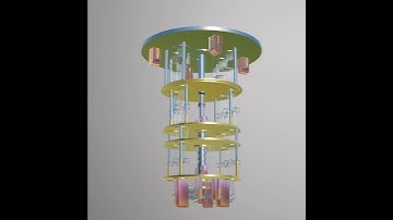 Quantum computer  #3dmodeling #quantumcomputer #quantumphysics