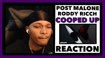 Post Malone Ft. Roddy Ricch - Cooped Up (Reaction)