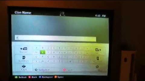 how to get controller buttons for clan tag on mw3