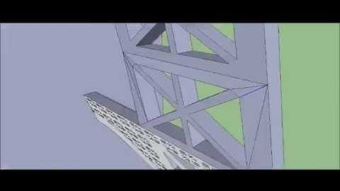 Eiffel Tower (or as close as I could make it) in Google Sketchup