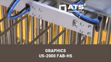 Fully automatic in-line banding and stacking off folder for high stacks (US-2000 FAB-HS)