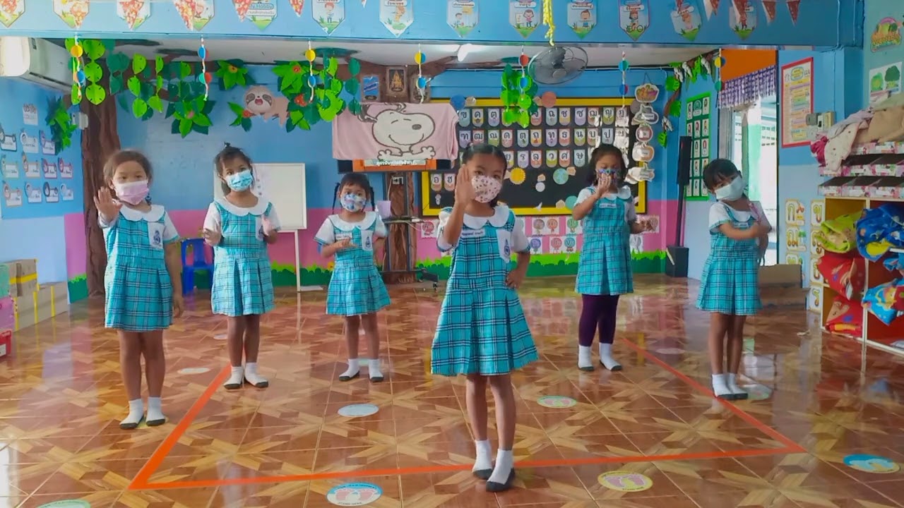 เพลงเจ็ดวันบันเทิง #ชั้นอนุบาล #โรงเรียนสำนักงานสลากกินแบ่งที่ 75