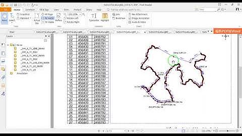 Tool Mapinfo: Tool PXTsoft - DBR: Sơ đồ vị trí lô rừng có biến động