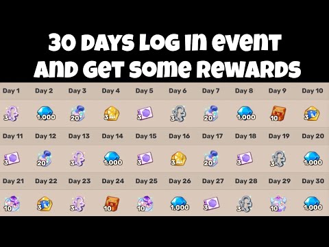 30 Days Log In Event Rewards Are Coming? I Cookie Run: Kingdom