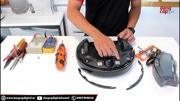 Khám phá cấu tạo bên trong của Robot hút bụi Probot Nelson A6 Pro - thiết kế cao cấp nhiều công nghệ