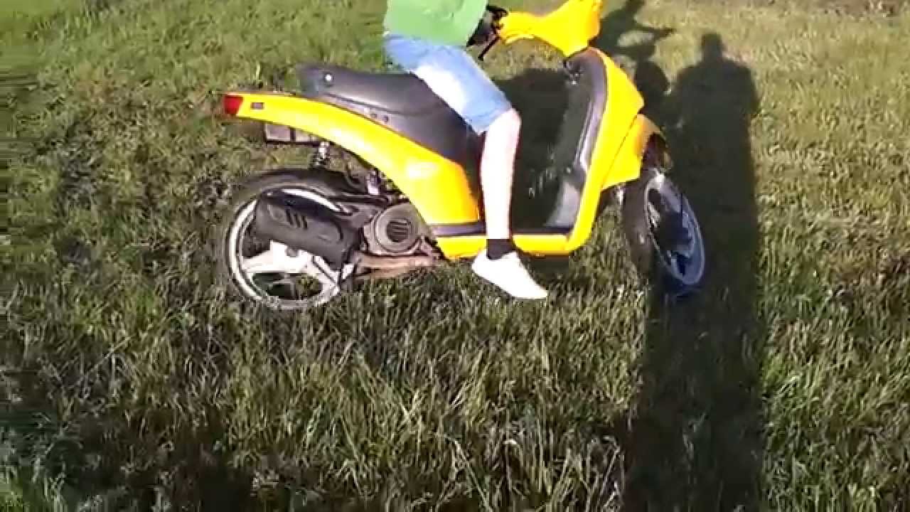 Piaggio Free кольца и дрифт