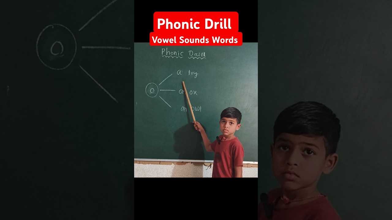 phonic drill lkg ukg class 