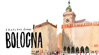 Sketchbook tour - Bologna 