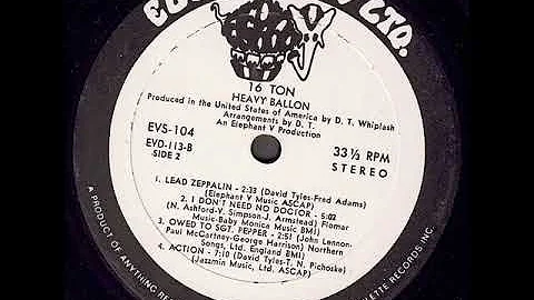 Heavy Balloon "32,000 Pound" 1969 *Lead Zeppalin*