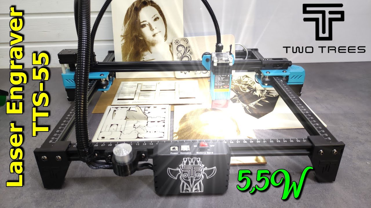 TTS-55 40W Laser Engraver Machine Laser Cutter Laser Cutting