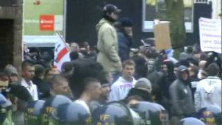 Weapons And Missiles That The Edl Were Throwing At Police In Stoke 23Rd January 2010