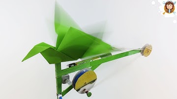 Paper Bird - Flapping Bird - Mechanical Bird
