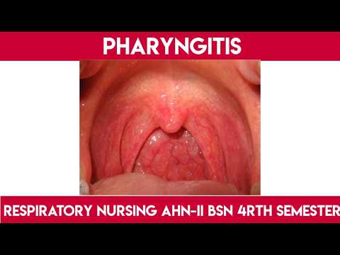Pharyngitis||Complete Lecture||Upper Respiratory Infections||Unit-5||Pulmonary Nursing||AHN-II