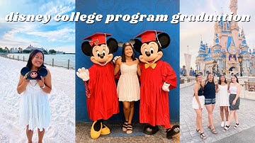 dcp graduation + new role reveal || disney college program 2022
