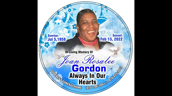 Joan Gordon Funeral (Official Video )