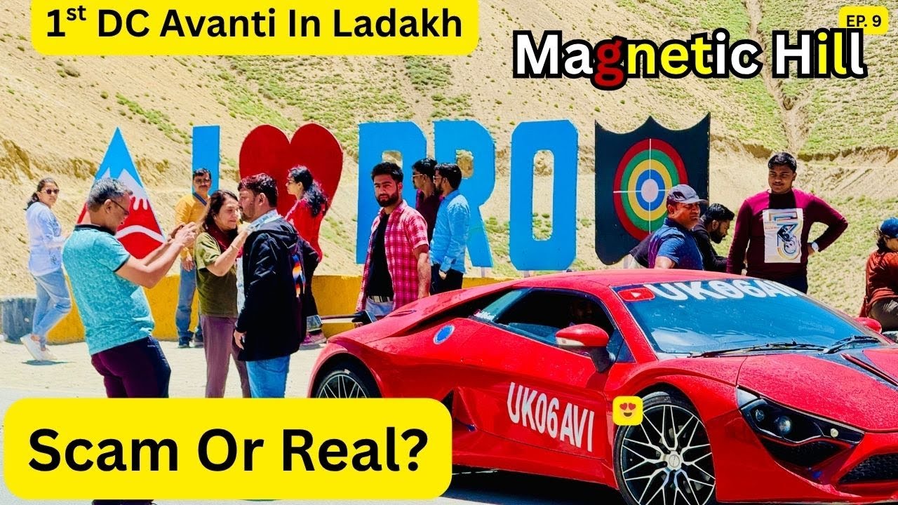 Dc Avanti Vs Magnetic Hill || Magnetic Hill Real or Scam || Ladakh ep9