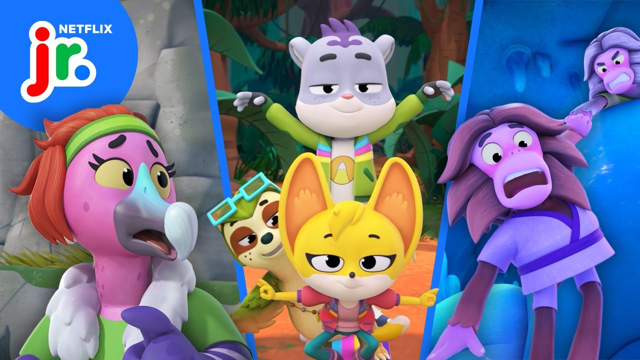 Sam & Kit's Animal Rescues! 🐵 The Creature Cases | Netflix Jr