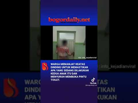 viralll! bocah SD keciduk warga lagi wik wik di kamar mandi