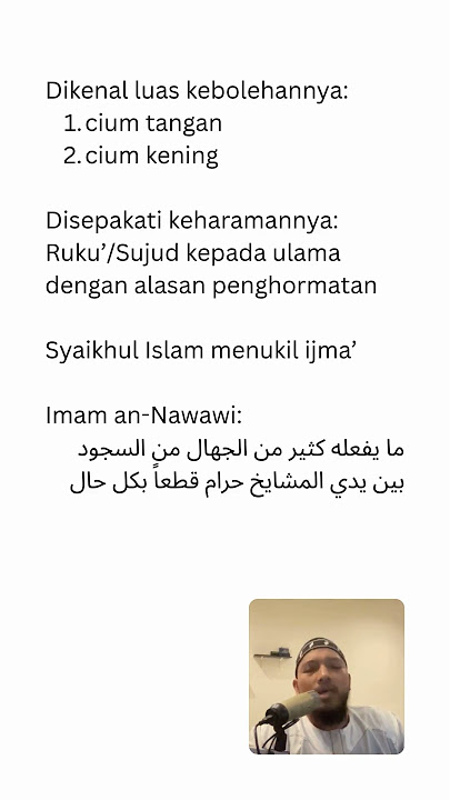 Cium Kaki Ulama?