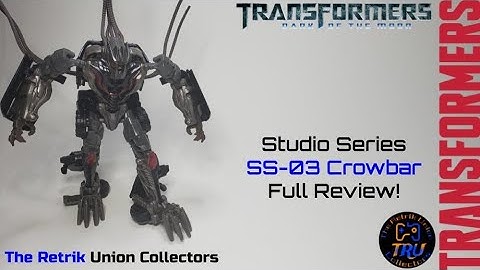 Transformers Studio Series SS-03 Crowbar Review!